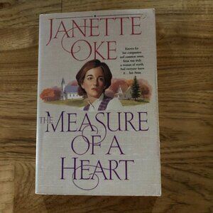 Janette Oke paperback book "The Measure of a Heart" copyright 1992